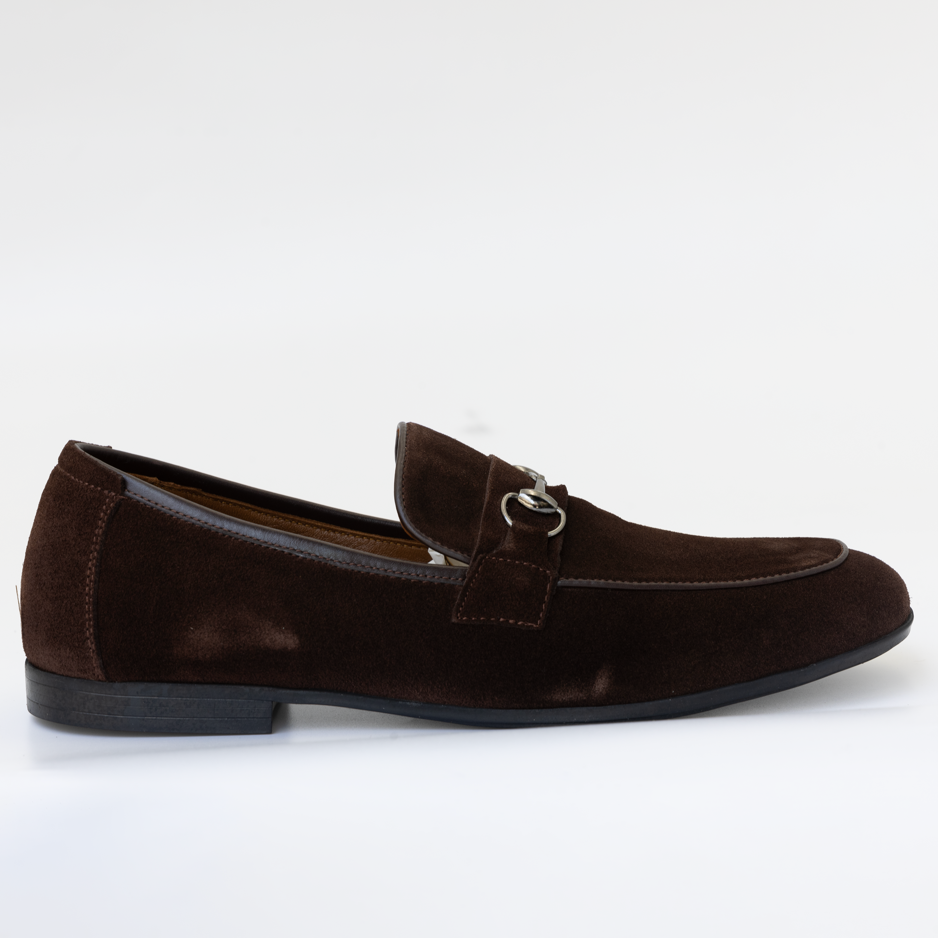 Mocassins cuir suède