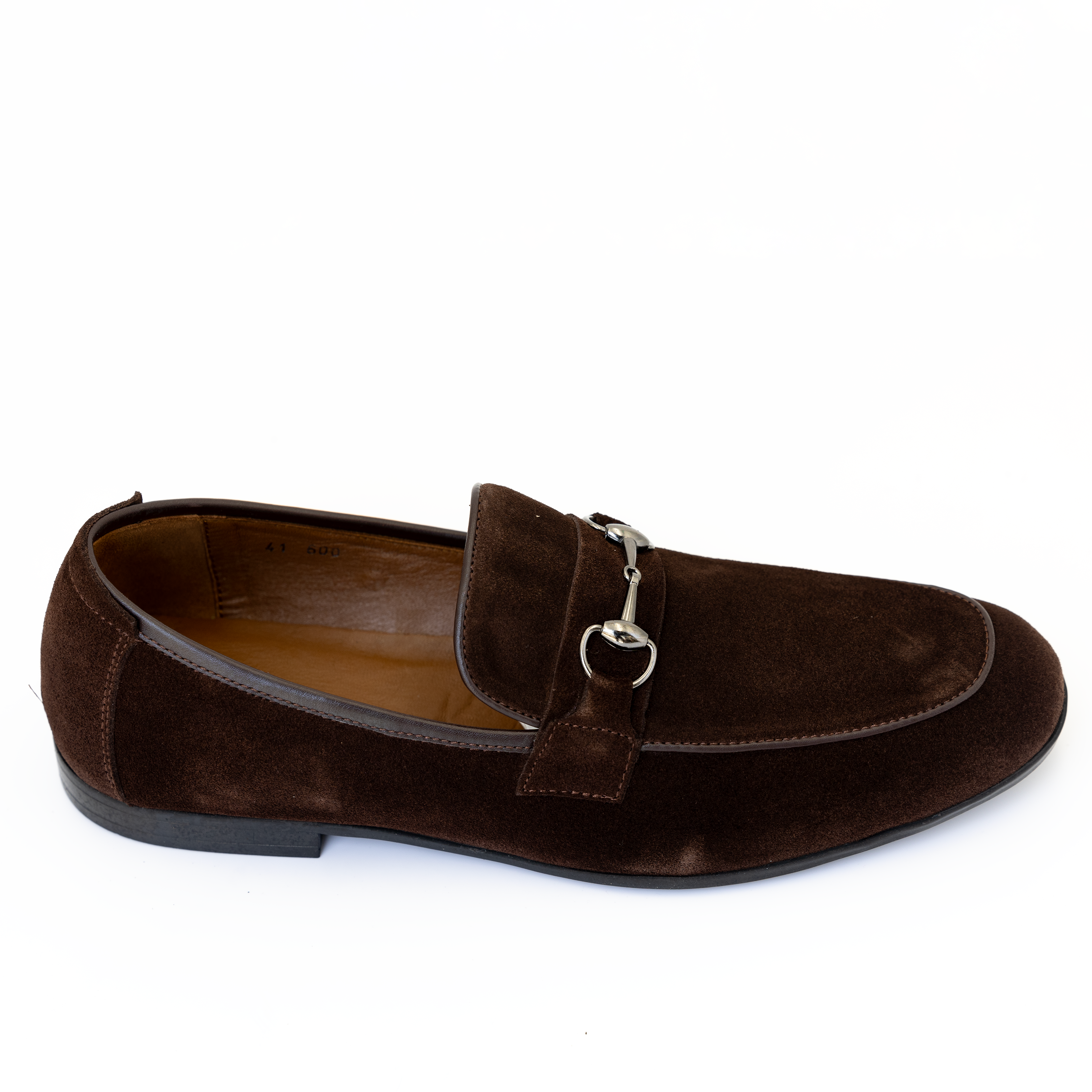 Mocassins cuir suède