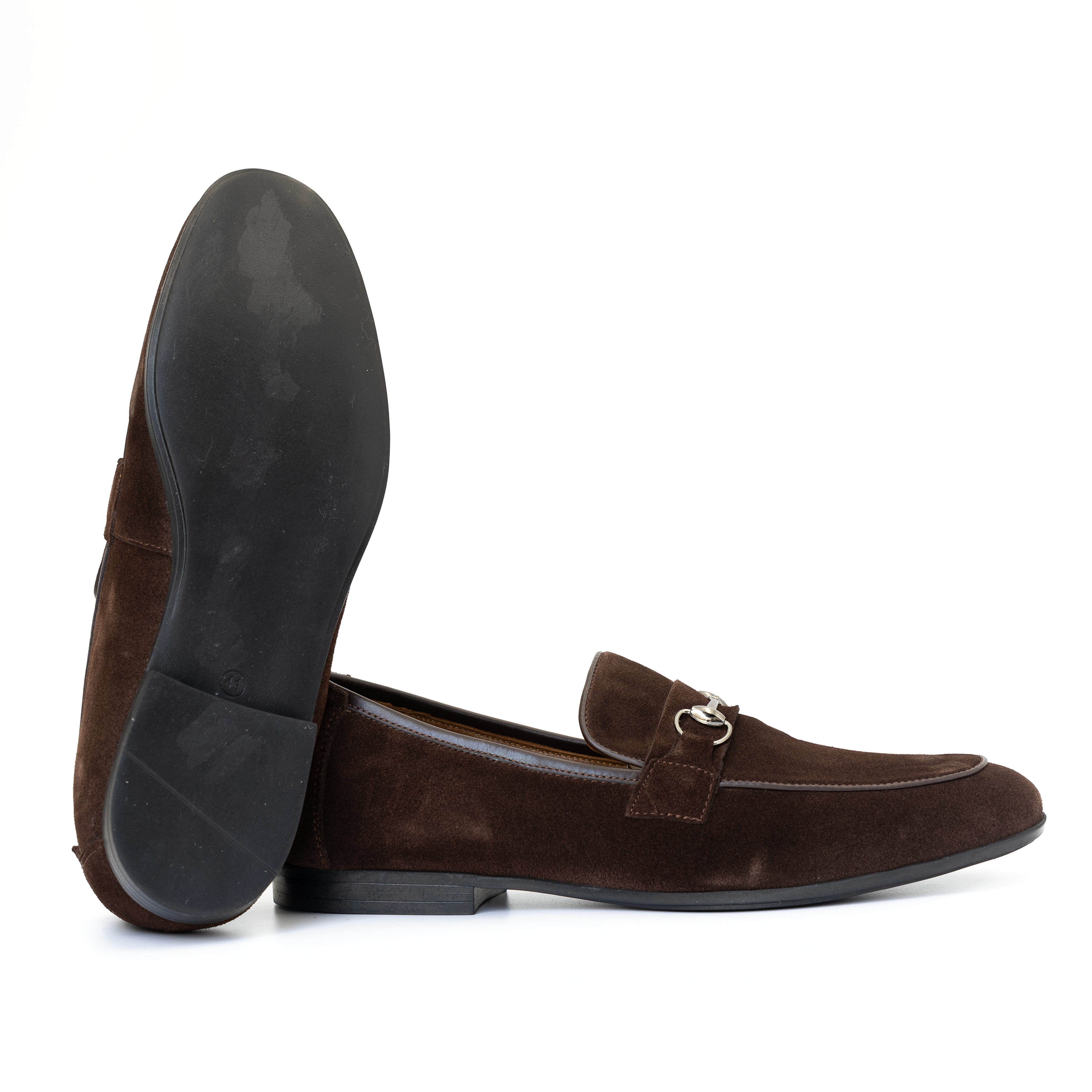 Mocassins cuir suède