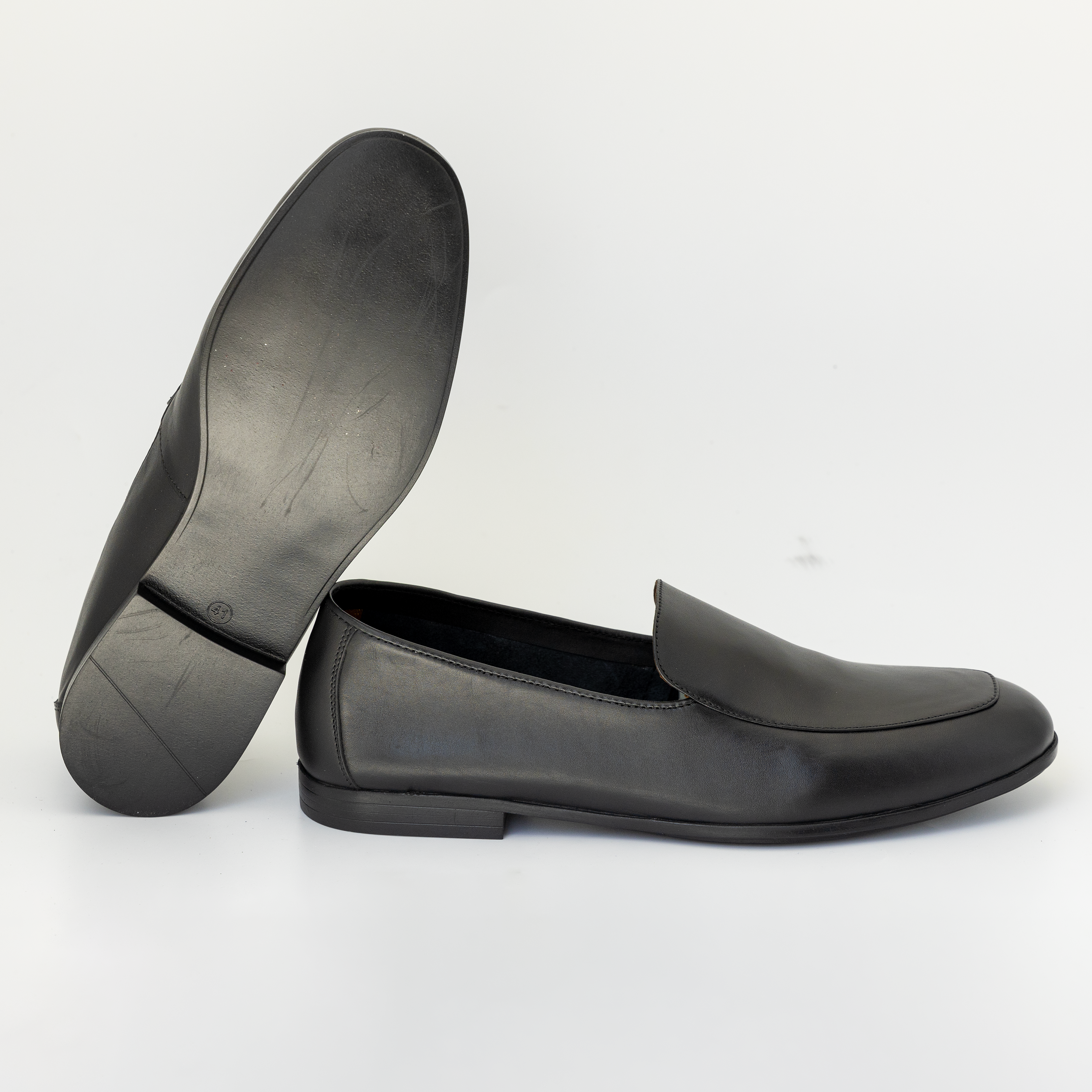 Mocassins cuir simple